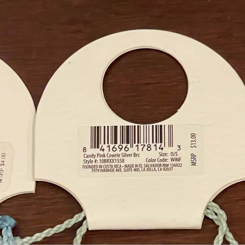 nwt set of 3 Pura Vida Kids' multicolored string Bracelets Set